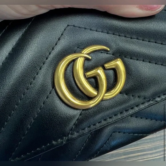 Gucci GG Marmont Continental Wallet; Mint Condition! Like New! Stunning!